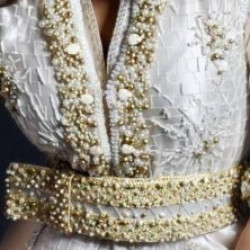 Beaded kaftan