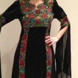 Embroidered dress